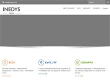 Tablet Screenshot of inedys.com